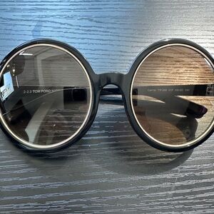 Tom Ford Carrie Black Italian Sunglasses